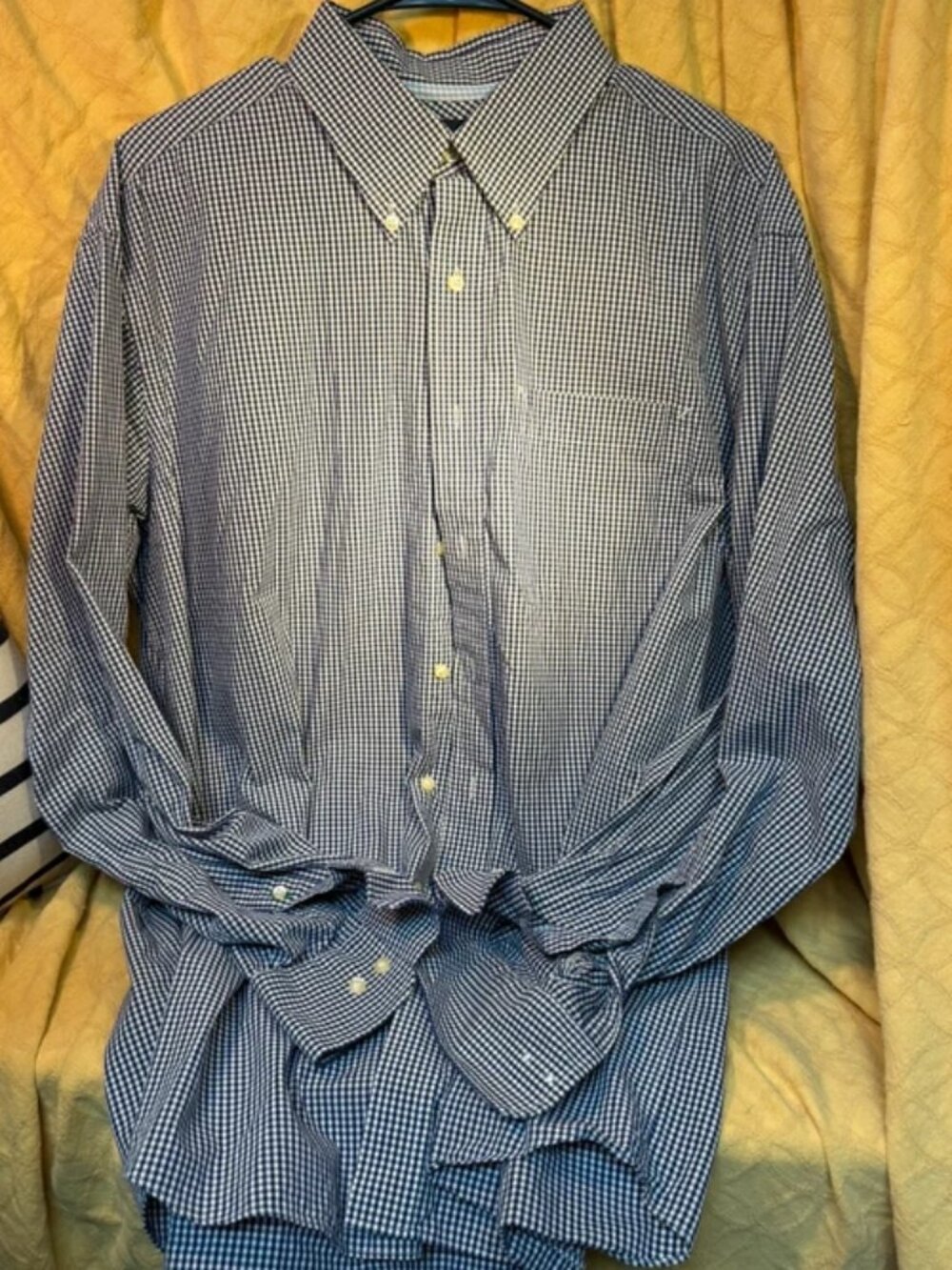 Tommy Hilfiger Size 16.5 Checked Shirt